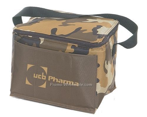 Camouflage Alfa 6 Pack Cooler Bag