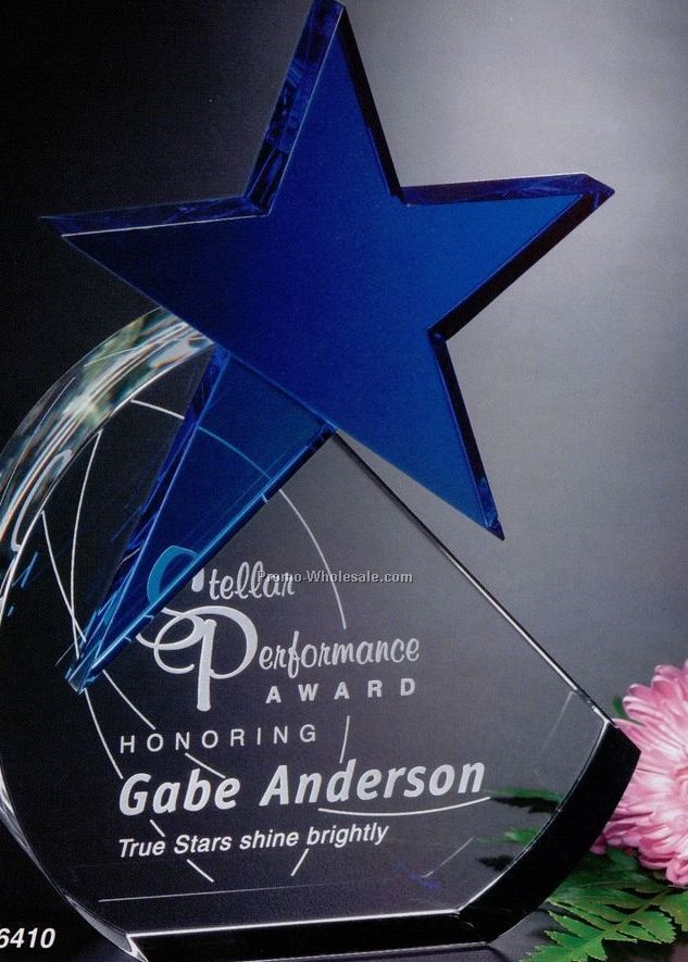 Cerulean Star Award 9-3/4"
