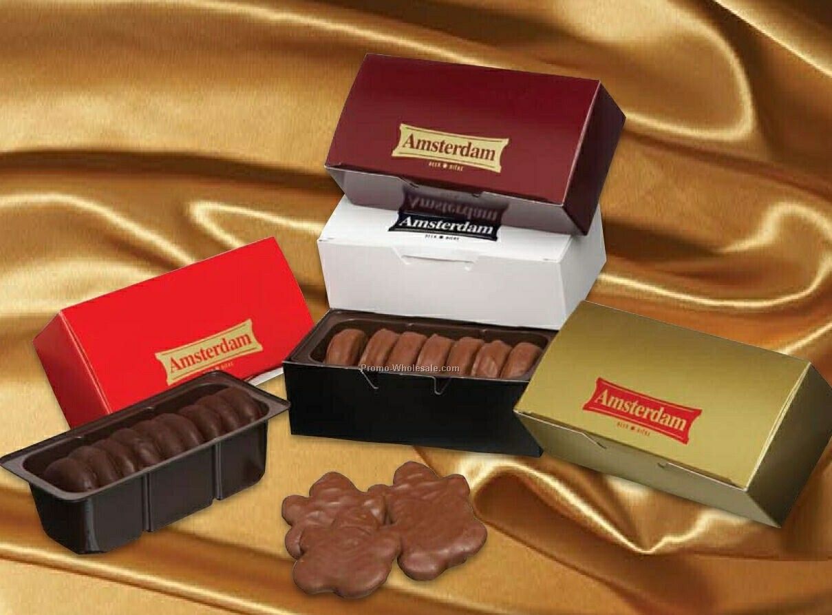 Chocolate Covered Cookies W/ Custom Imprinted Box