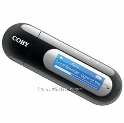 Coby Usb-stick Mp3 Player With Lcd Display - 4g