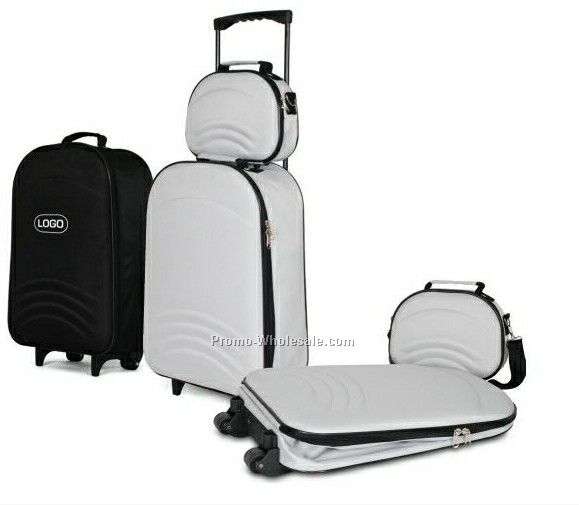 Collapsible 2 Piece Luggage Set