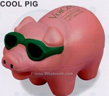 Cool Pig Squeeze Toy