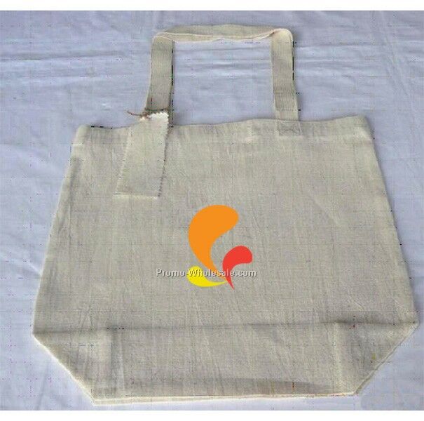 Cotton Jute Blend Tote Bag - 10 Oz.