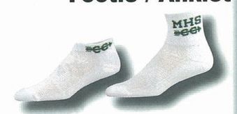 Custom Half Cushioned Sole Heel & Toe Socks (10-13 Large)
