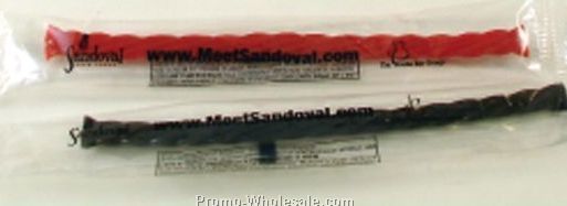 Custom Wrapped Licorice Sticks (Red Or Black)