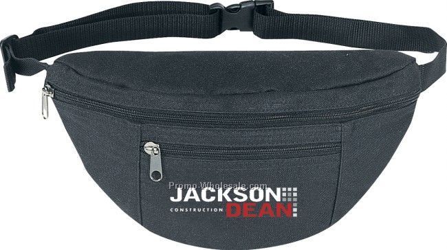 Deluxe 2 Zipper Fanny Pack (Imprinted)