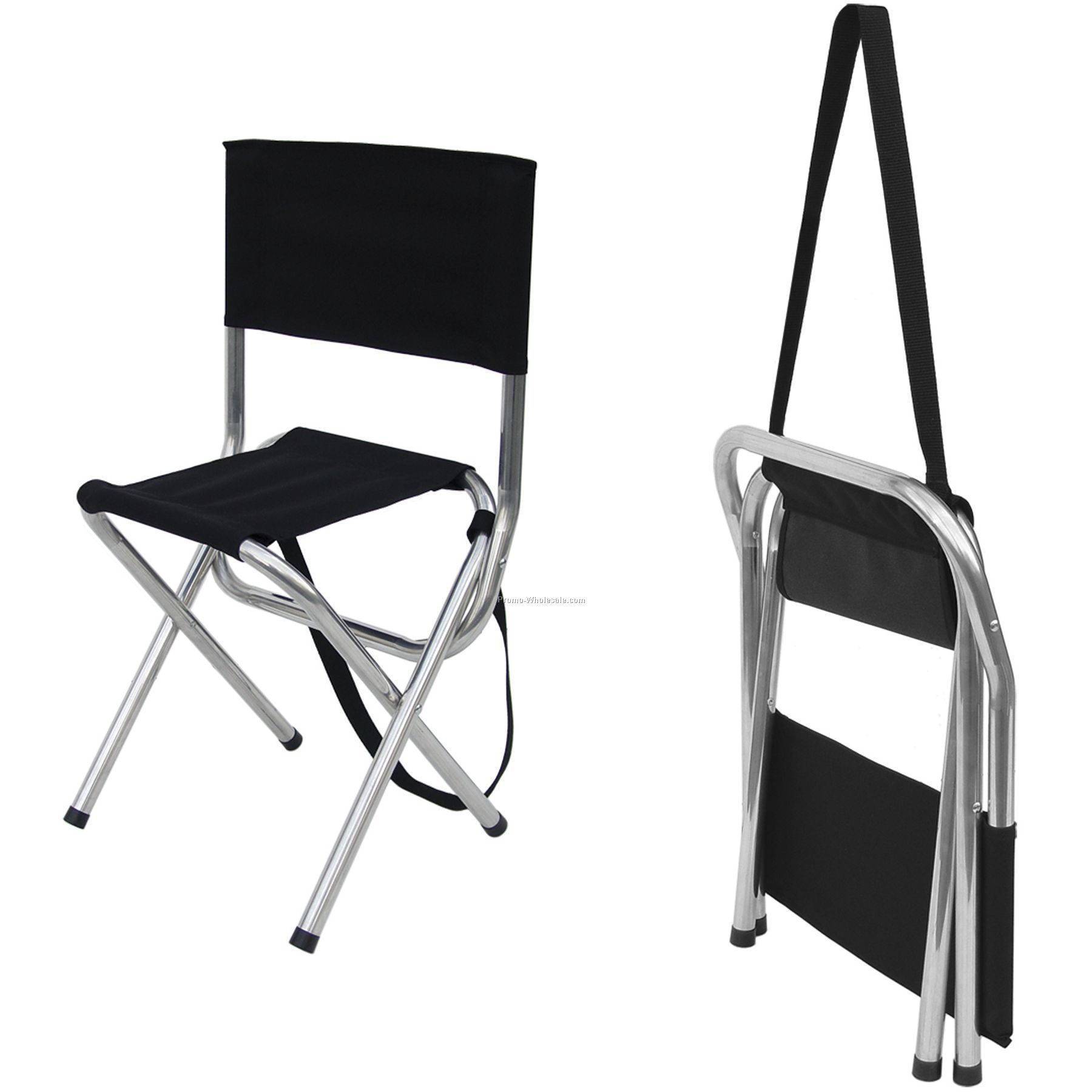 Deluxe Golf Chair 7/8" Aluminum Frame W/ Carry Strap (Digital Full Color)