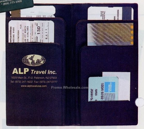 Deluxe Passport Cases W/ 4 Pockets