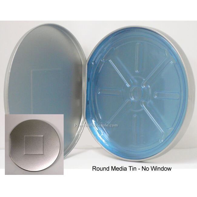 Deluxe Round CD Tin