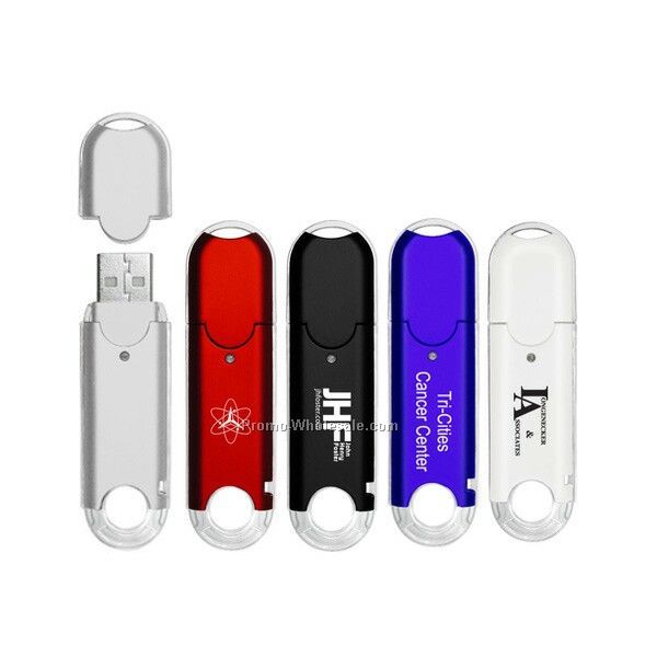 Distinctive Design USB Flash Drive W/Plastic Case