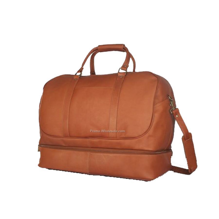 Duffle With Bottom Compartment