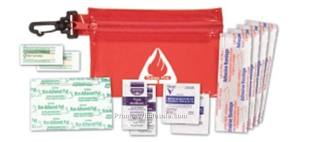 First Aid Kit With Clip 'n Go Bag
