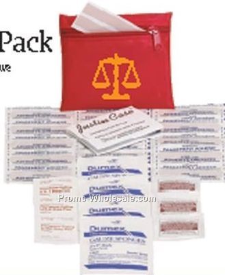 First Aid Pack W/ Zipper Pouch