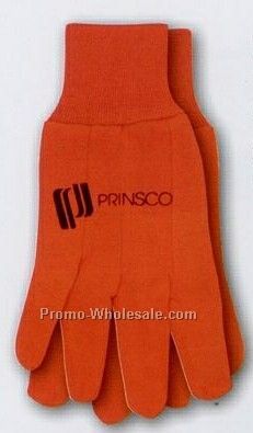 Flame Orange Men's Jersey Glove