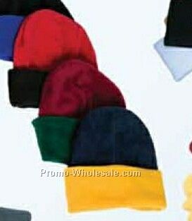 Fleece Watch Cap W/ Cuff (One Size Fits Most)