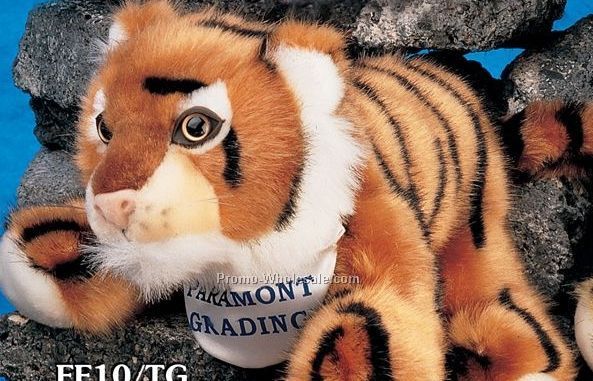 Floppy Family Tiger Stuffed Animal (10")