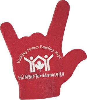 Foam Hand Waver - Love Sign