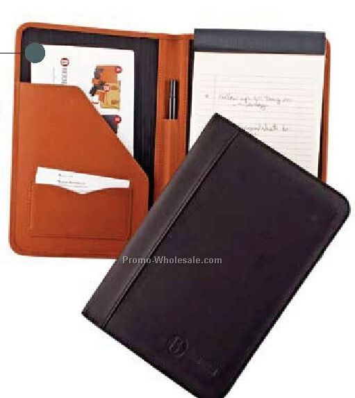 Full Grain Aniline Leather Junior Padfolio