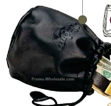 Full Grain Aniline Leather Large Valuables Pouch