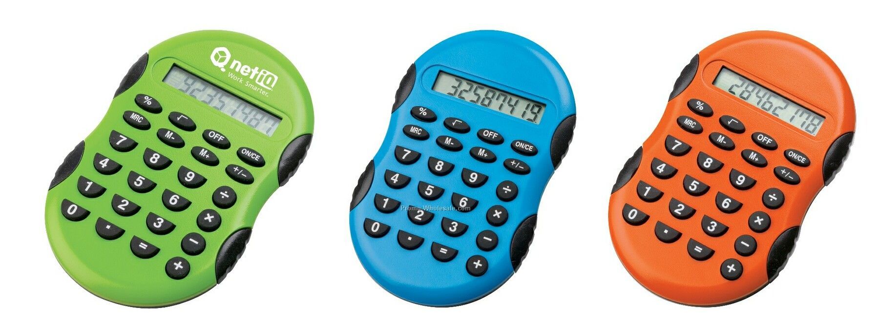 Giftcor Collection Light Green Comfort II Calculator 2-3/4"x4-3/8"x3/8"