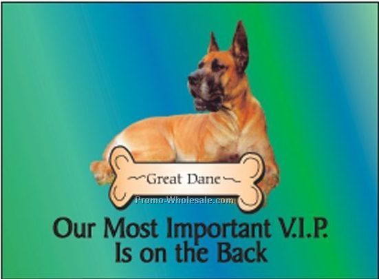 Great Dane Rectangle Photo Hand Mirror (2-1/2"x3-1/2")
