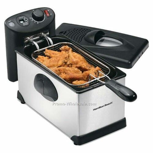 Hamilton Beach 12 Cup Stainless Deep Fryer