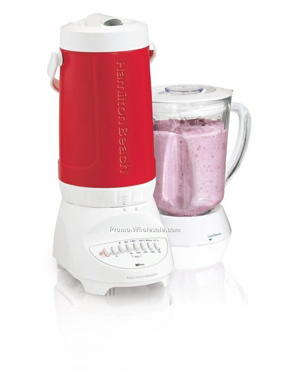 Hamilton Beach Thermal Cooler Blender, Red