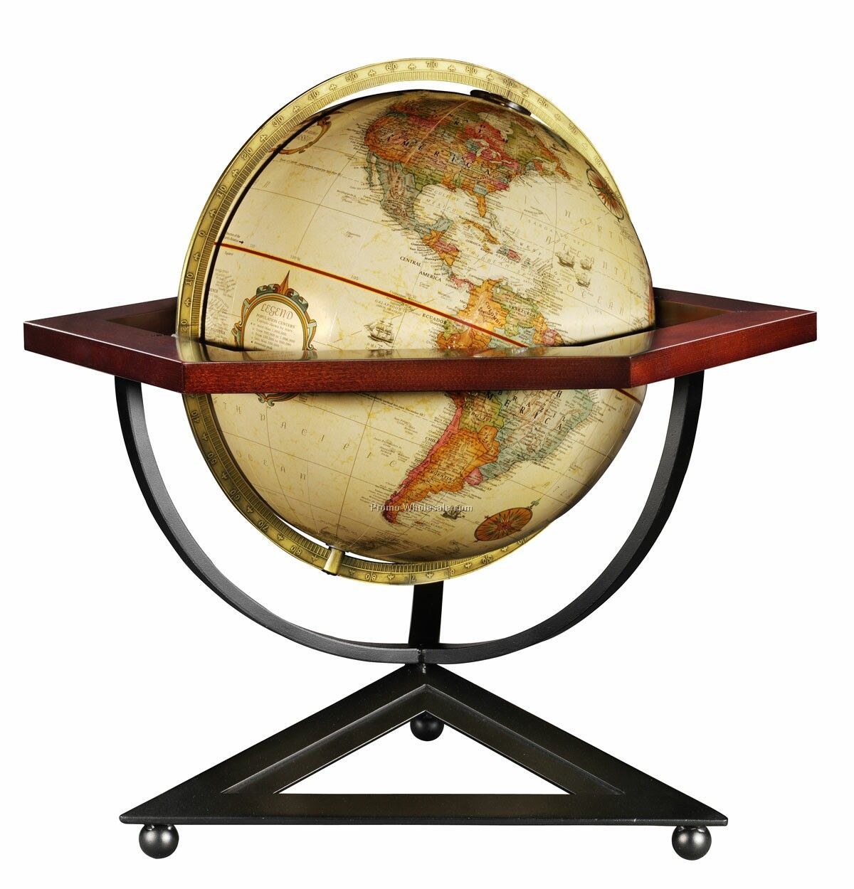 Hexagon Globe (Frank Lloyd Wright Collection)