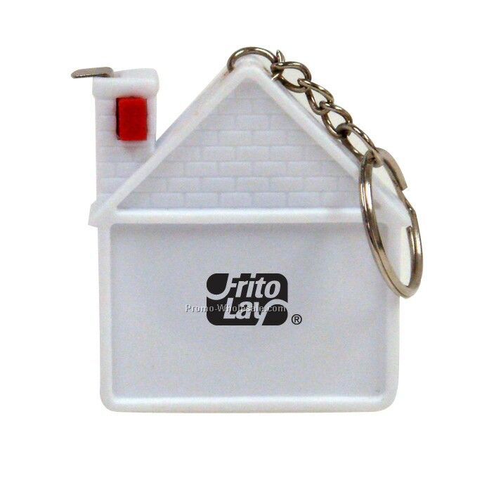 House Shape Tape Measure & Key Chain