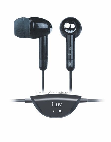 Iluv Lightweight Earphones For Ipod - Blk