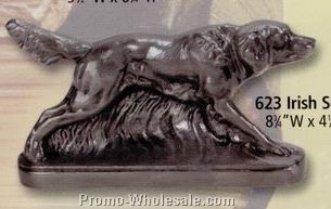 Irish Setter Book End (8-3/4"x4-1/2")