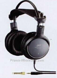Jvc Full-size Headphones W/ Deep Bass Sound Reproduction