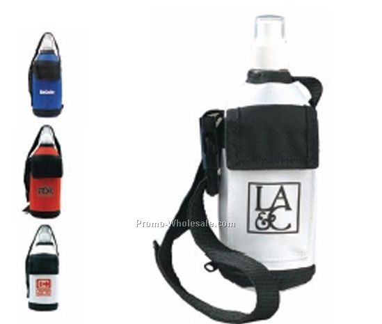 Kangaroo Water Bottle Tote W/Pocket (3 Day Shipping)