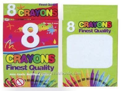 Kid's 8 Crayon Pack