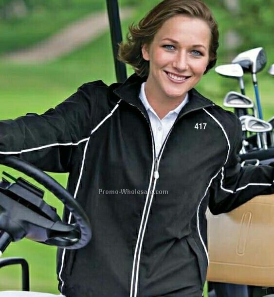 Ladies Microfiber Lightweight Jacket (S-xl)