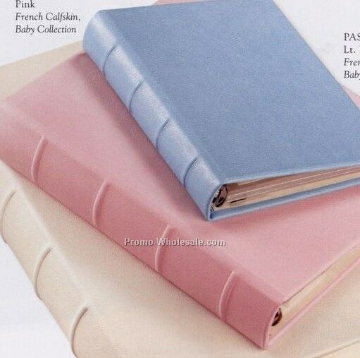 Large Bound Album Wedding & Baby Collection W/ Genuine Leather Cover