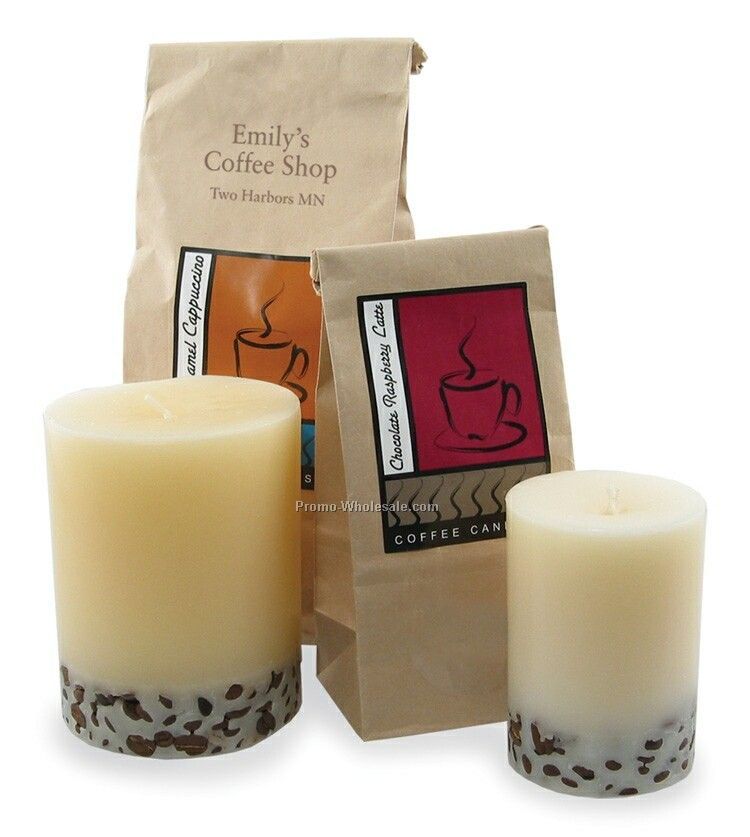 Large Coffee Bean Scented Candle - Mocha Java