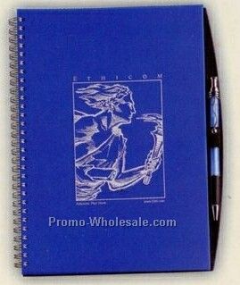 Large Express Translucent Poly Journal 7"x10"
