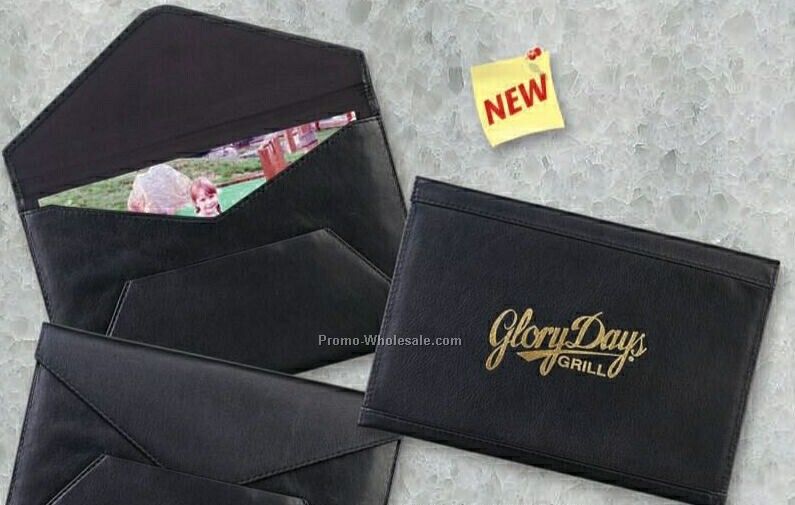 Leather Photo Envelope - Imported