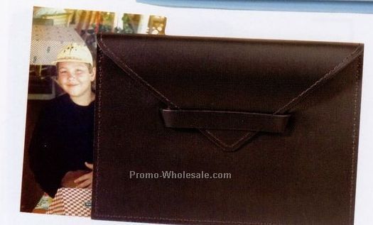 Leather Photo Envelope (Top Gain)