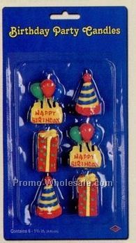 Life's Moments Birthday Candles - Cake & Party Hats