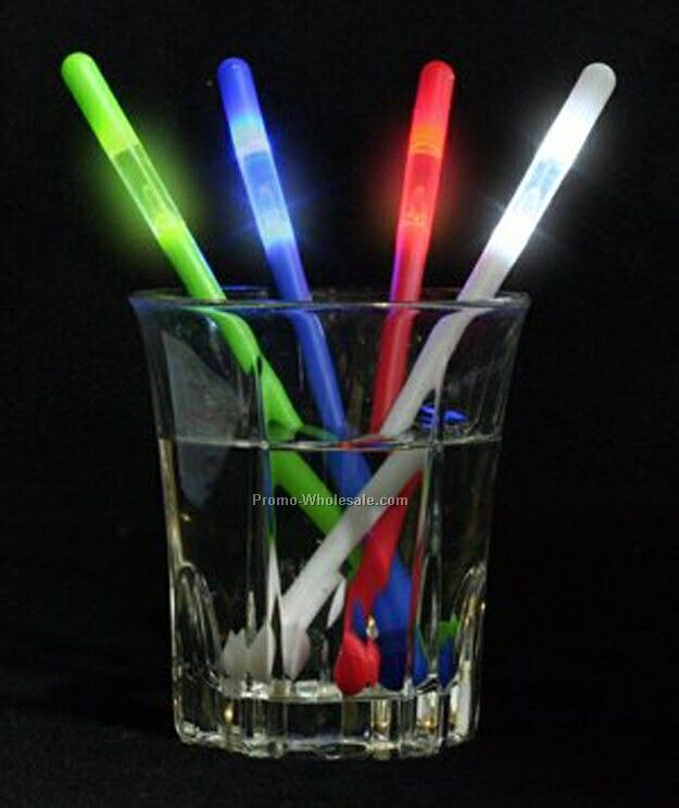 Light Up Stir Stick - Green