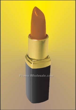 Lipstick Badge W/ Metal Pin (2-1/8"x3-1/8")