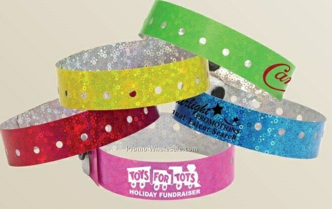 Liquid Glitter Wristband