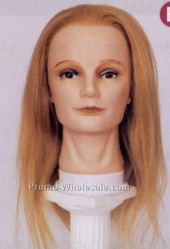 Liza Upgraded Lady Mannequin-18" White Yak Hair