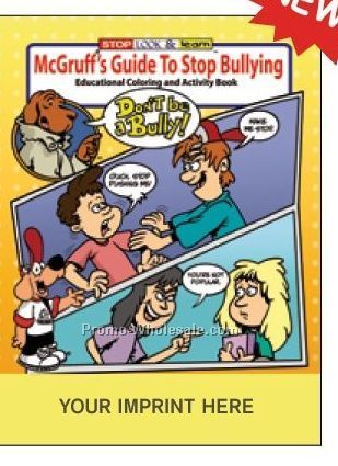 Mcgruff's Guide To Stop Bullying Coloring Book