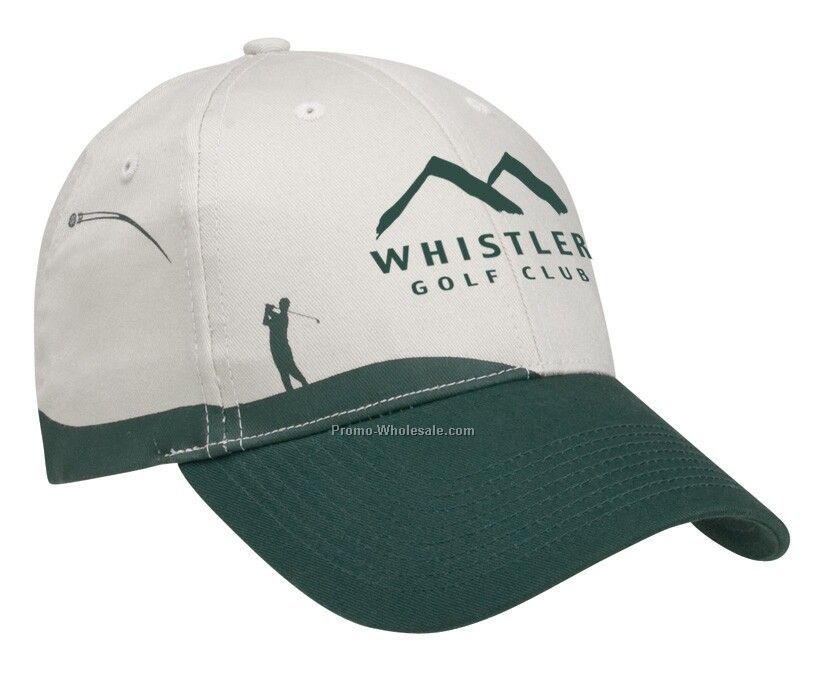 Monografx Golfer Cap - Image Lock