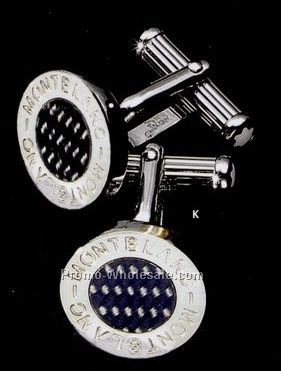 Montblanc Carbon Collection Cuff Links