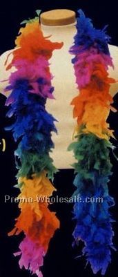 Multi Color Feather Boa