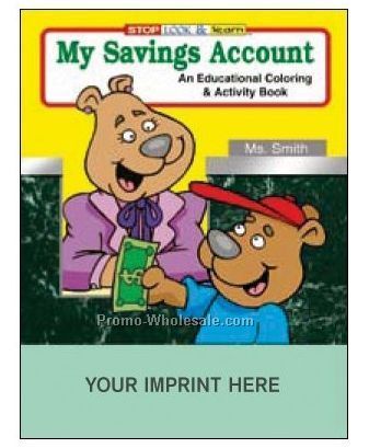 My Savings Account Coloring Book